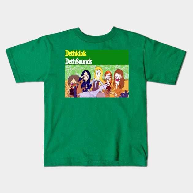 Dethsounds Cover Parody Kids T-Shirt by HCShannon